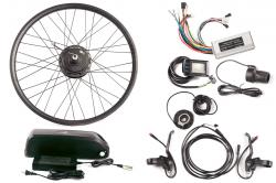 Мотор-колесо (комплект) SKN 36V 500W LCD 27.5" + АКБ 36V 10А/ч (HL)