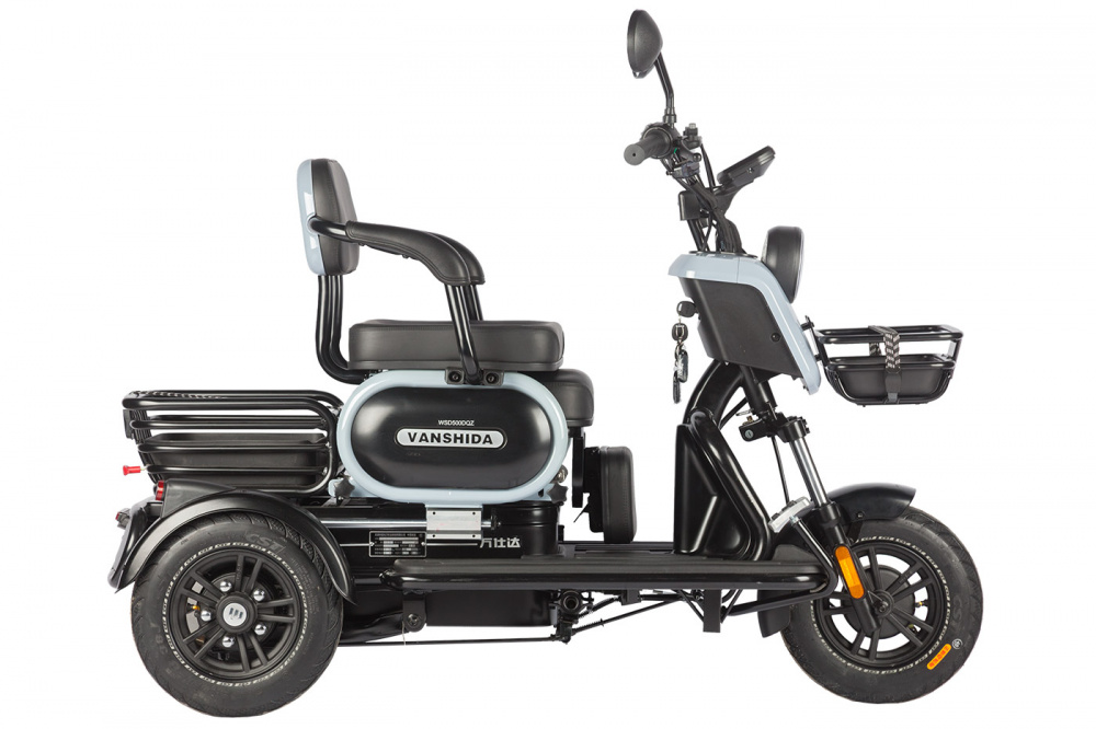 Электротрицикл Wanshida UN MOTO 60V 650Вт